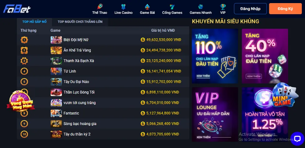 Sòng bạc trực tuyến vin88 casino với dealer thật